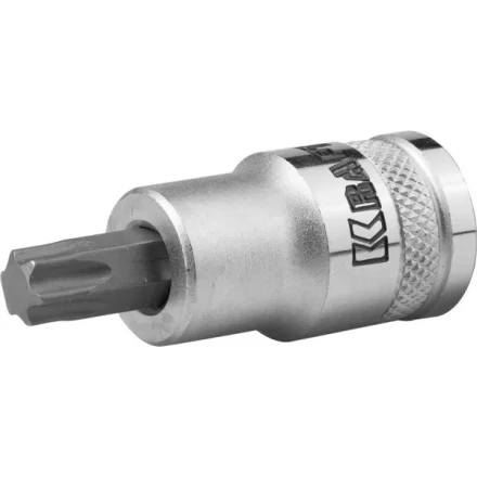 Торцовая бита-головка KRAFTOOL &quot;INDUSTRIE QUALITAT&quot;, материал S2, TORX, сатинированная, 1/2&quot;, Т50 27905-50_z01 купить в Нягани