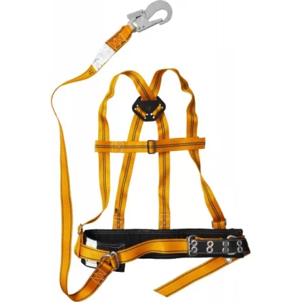 Лямочный пояс СИБИН тип ППВА, материал стропа - лента, с наплечными лямками 11565 купить в Нягани