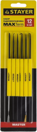 Набор радиомонтажника MAXTerm, STAYER 55338-H12, 12в1 55338-H12 купить в Нягани
