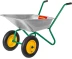 Тачка GRINDA садовая двухколесная, 80 л, грузоподъемность 120 кг 422400_z01 купить в Нягани