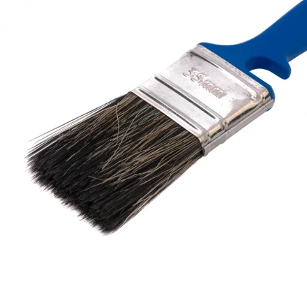 Кисть флейцевая для водных красок, 35x10 мм, смешанная щетина, пластиковая рукоятка// Matrix 833457 купить в Нягани