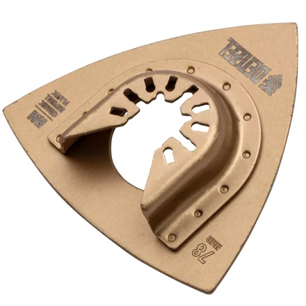 Насадка для МФИ шлифовальная дельтавидная Denzel 782323, HM, по плитке и дереву, 78 мм купить в Нягани