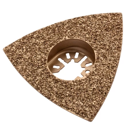 Насадка для МФИ шлифовальная дельтавидная Denzel 782323, HM, по плитке и дереву, 78 мм купить в Нягани