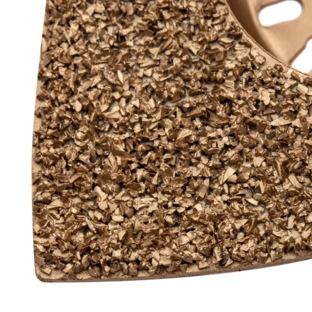 Насадка для МФИ шлифовальная дельтавидная Denzel 782323, HM, по плитке и дереву, 78 мм купить в Нягани