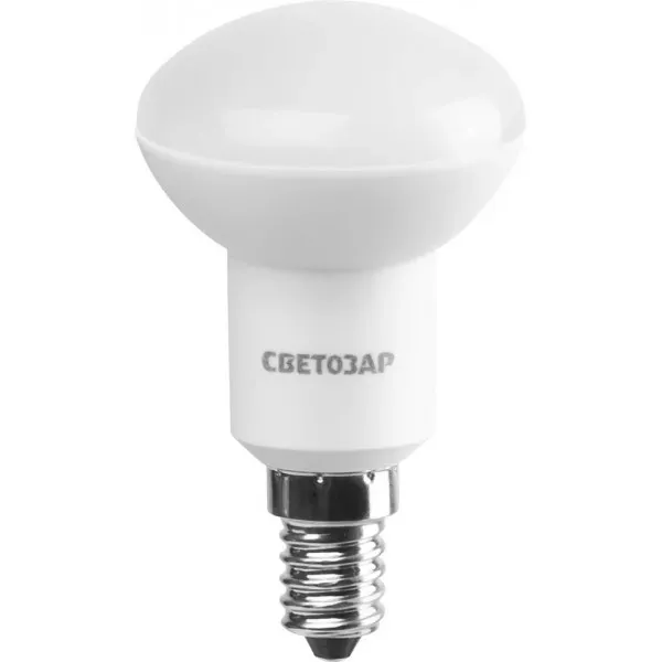 Лампа СВЕТОЗАР светодиодная "LED technology", цоколь E14(миньон), яркий белый свет (4000К), 45 (5Вт), 220В 44504-45 купить в Нягани