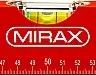 Уровень коробчатый MIRAX, 2 ампулы, крашеный, 1000мм 34602-100_z02 купить в Нягани