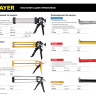 Пистолет для герметиков STAYER "MASTER" 0666, скелетный усиленный, 310мл 0666 купить в Нягани