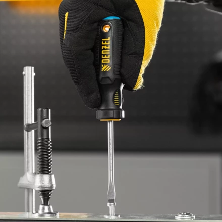 Набор отверток 5 шт Denzel, PH+SL, S2, 3к рукоятка, 122157 купить в Нягани