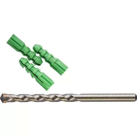 Набор STAYER Свeрла &quot;MASTER&quot; по бетону, 10мм, с дюбелями, 11 предметов 29111-H11-10 купить в Нягани