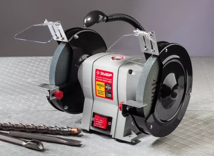 Станок точильный увеличенная мощность + лампа подсветки ЗТШМ-200-450 серия МАСТЕР купить в Нягани