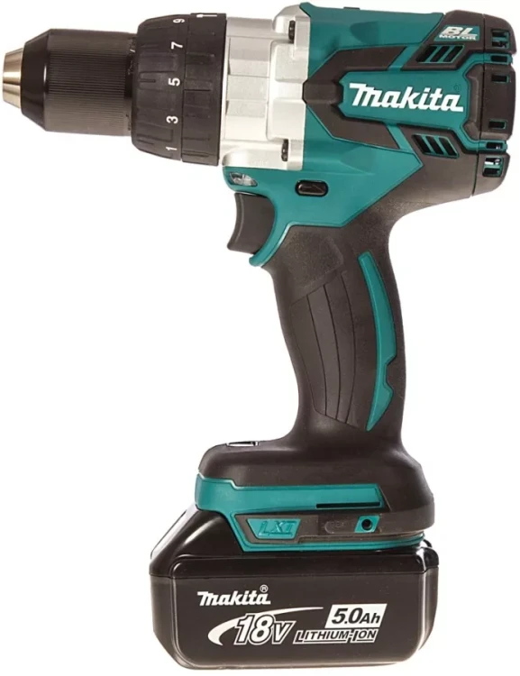 Дрель-шуруповерт аккумуляторная Makita DHP481RTE купить в Нягани