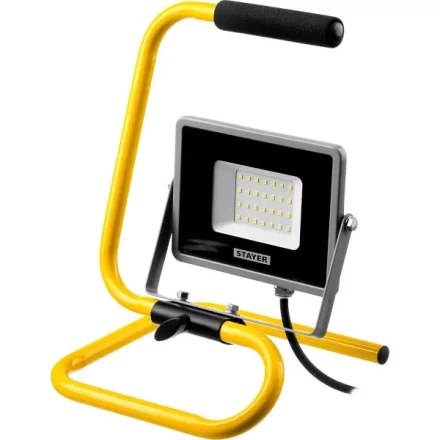 Прожектор LEDPro светодиодный, STAYER Profi 57135-30, переносной с подставкой, 30Вт 57135-30 купить в Нягани