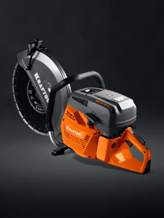 KRAFTOOL 4800 Вт, 400 мм, диск в комплекте, бензорез по бетону (бетонорез) (K970-16 H) купить в Нягани