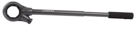 Трещотка STAYER &quot;PROFESSIONAL&quot; с удлинителем к клуппам 1/4&quot; - 1 1/4&quot; 28265-1/4-5/4 купить в Нягани