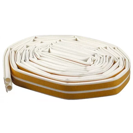 Уплотнитель ЗУБР силиконовый самоклеящийся профиль &quot;O&quot;, белый, 16м 4-40925-016 купить в Нягани