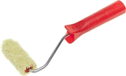 Мини-валик ЗУБР &quot;МАСТЕР&quot;&quot;СИНТЕКС&quot;, полиакрил 12мм, ручка 6мм, d=15/70мм 03504-07 купить в Нягани