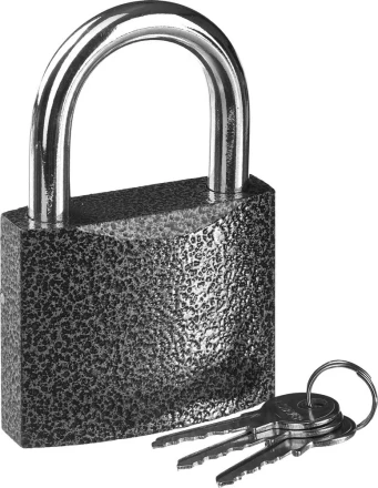 Замок STAYER &quot;STANDARD&quot; навесной, металлический корпус, закаленная дужка, 75 мм 37160-75 купить в Нягани