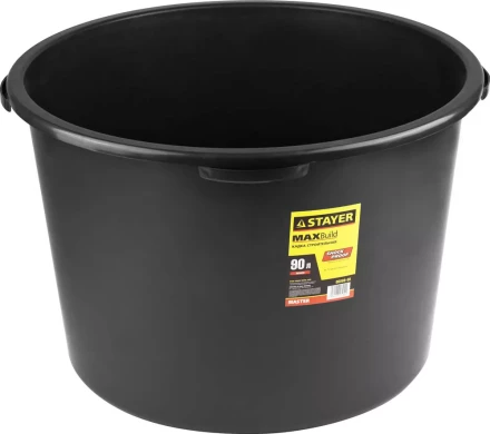 Кадка STAYER &quot;MASTER&quot; строительная пластмассовая, 90л 06098-90 купить в Нягани
