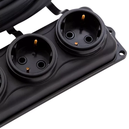 Удлинитель силовой 10 м, 16 А, тип УХз16, 3 x 1.5 мм, Россия Сибртех 95885 купить в Нягани