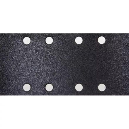 Лист шлиф. универсал. URAGAN &quot;Оптимален для мягких пород дерева&quot; 8 отверстий по линии для ПШМ, P120, 80х166мм, 50шт 907-21101-120-50 купить в Нягани