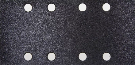 Лист шлиф. универсал. URAGAN &quot;Оптимален для мягких пород дерева&quot; 8 отверстий по линии для ПШМ, P120, 80х166мм, 50шт 907-21101-120-50 купить в Нягани