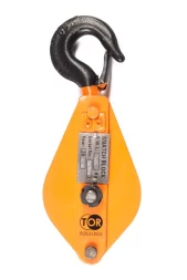 Блок монтажный однорольный с крюком TOR HQG(L) K1-1,0 т с откидной щекой (T) 1048305