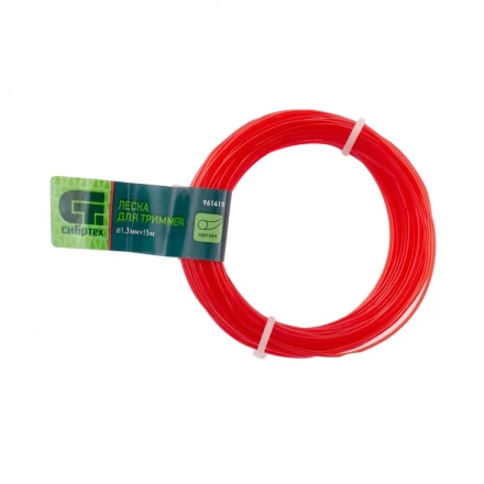 Леска для триммера круглая, 1.3 мм х 15 м, Россия Сибртех 961415 купить в Нягани