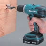 Дрель-шуруповерт аккумуляторная Makita DF457DWEX8 купить в Нягани
