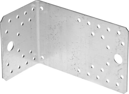 Крепежный уголок ЗУБР &quot;МАСТЕР&quot; асимметричный, 90х70х140мм, 20шт 310155-90 купить в Нягани