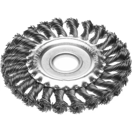 STAYER &quot;PROFESSIONAL&quot;. Щетка дисковая для УШМ, жгутированная стальная проволока 0,5мм, 175ммх22мм 35120-175 купить в Нягани