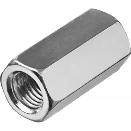 Гайка ЗУБР &quot;МАСТЕР&quot; переходная, DIN 6334, оцинкованная, M6, 5кг 303750-06 купить в Нягани