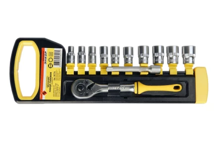 Набор головок 1/4 12 предметов Энкор 20774 купить в Нягани