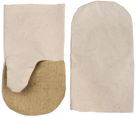 Рукавицы хлопчатобумажные с брезентовым наладонником, XL 11421 купить в Нягани