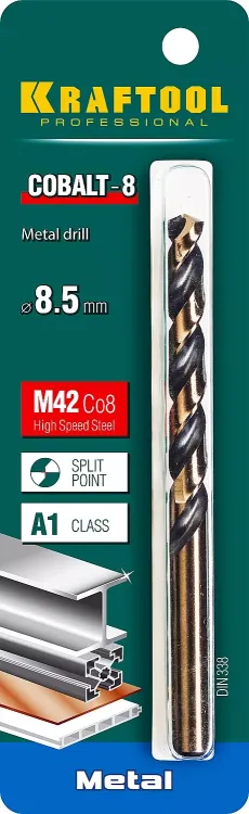 Сверла по металлу HSS-Co 29656-8.5 купить в Нягани
