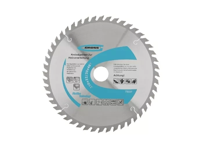 Пильный диск по дереву 250 x 32/30 x 48Т GROSS 73337 купить в Нягани