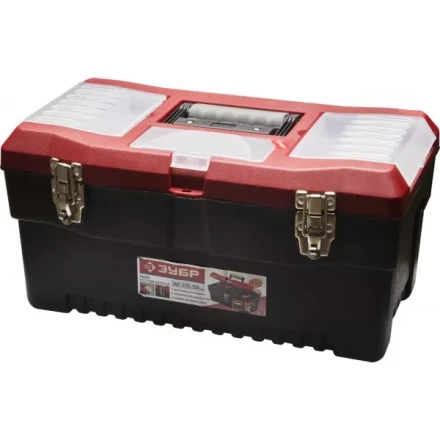 Ящик ЗУБР &quot;МАСТЕР&quot; пластмассовый для инструмента, 48,2x27,9x25,4см, 19&quot; 38324_z01 купить в Нягани