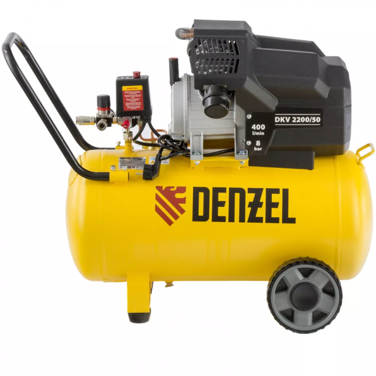 Компрессор воздушный Denzel DKV2200/50 Х-PRO 58083 купить в Нягани