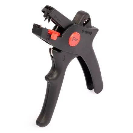 Автоматический торцевой стриппер КВТ WS-16 для снятия изоляции с проводов 0.5–6.0 мм с функцией резки (90987) купить в Нягани