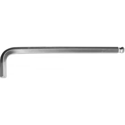Ключ KRAFTOOL &quot;INDUSTRIE&quot; имбусовый, длинный c шариком, Cr-Mo, хромосатинированное покрытие, HEX 19 27437-19 купить в Нягани