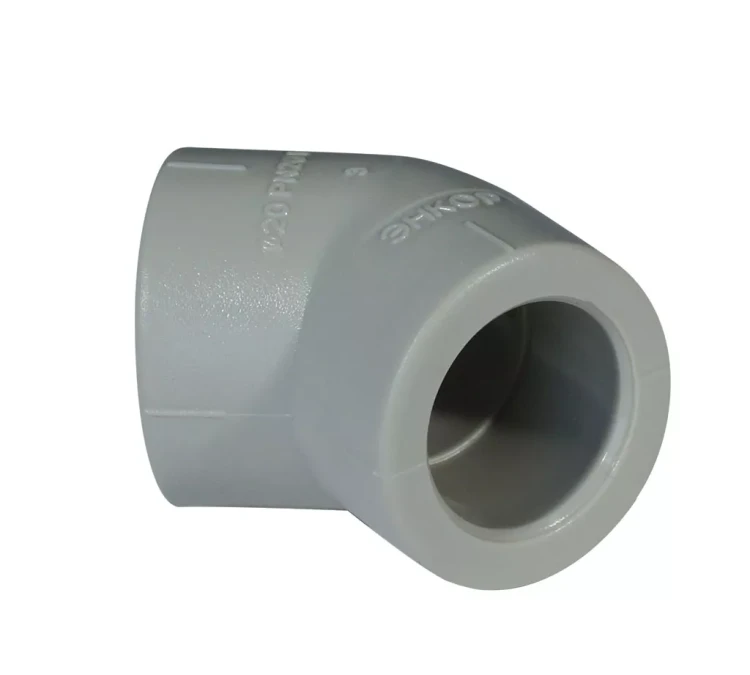 Уголок PP-R 45° 32мм серый (50/350) 44152 купить в Нягани