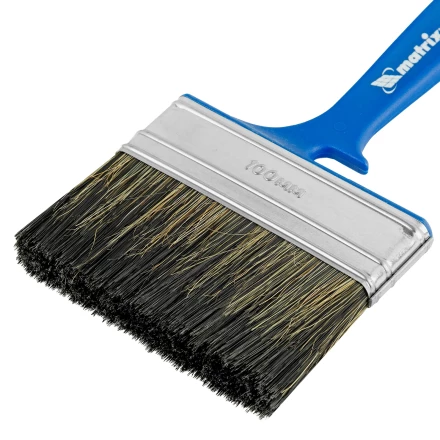 Кисть флейцевая для водных красок, 100x12 мм, смешанная щетина, пластиковая рукоятка// Matrix 833487 купить в Нягани