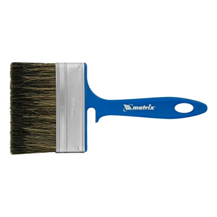Кисть флейцевая для водных красок, 100x12 мм, смешанная щетина, пластиковая рукоятка// Matrix 833487 купить в Нягани