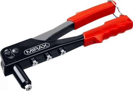 Заклепочник, MIRAX 31033, для алюминиевых заклепок d=2,4 / 3,2 / 4,0 / 4,8 мм, длина 225мм 31033_z01 купить в Нягани