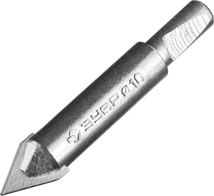 Сверло ЗУБР "ЭКСПЕРТ" центрирующее, для кольцевых коронок-чашек 33360-хх, 33361-хх, 6-ти гранный хвостовик, d=10мм 33364 купить в Нягани