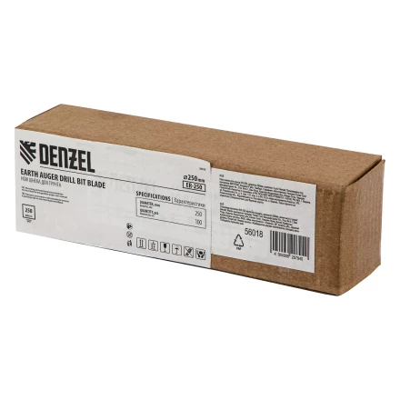 Нож шнека для грунта ER-250, диаметр 250 мм, комплект 2 шт Denzel 56018 купить в Нягани