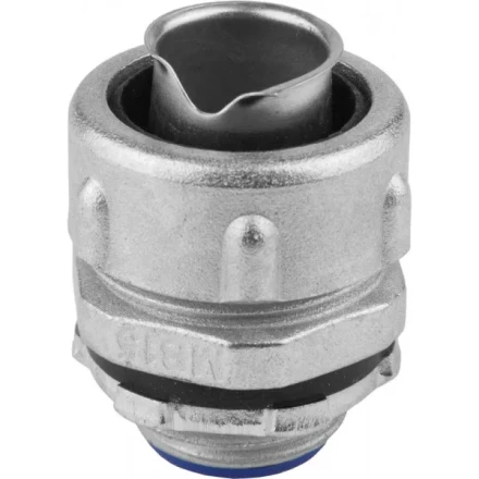 Муфта СВЕТОЗАР вводная металлич, с наружной резьбой, для металлорукава диаметром 15мм, IP54 60200-15 купить в Нягани