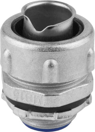 Муфта СВЕТОЗАР вводная металлич, с наружной резьбой, для металлорукава диаметром 15мм, IP54 60200-15 купить в Нягани