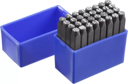 Клейма ЗУБР буквенные кириллица, шрифт 5мм 21503-05_z01 купить в Нягани