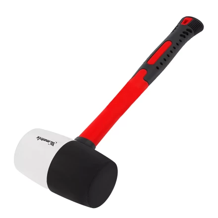 Киянка резиновая, 910 г, черно-белая резина, фибергласовая рукоятка// Matrix 11173 купить в Нягани