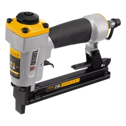 Степлер пневматический Denzel PS8016 для прямоугольных скоб 21GA от 6 до 16 мм 57400